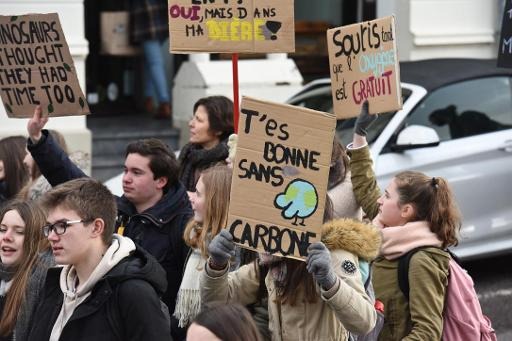 Climate demonstration in Liege on Thursday