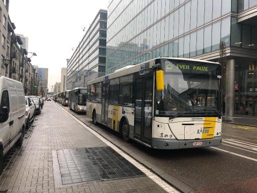 Plans for new De Lijn bus terminal in Brussels put on hold