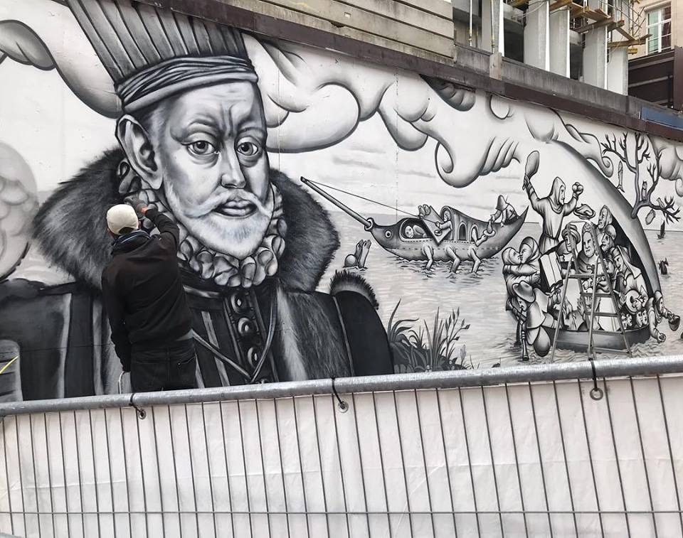 Brussels launches Bruegel inspired street art trail
