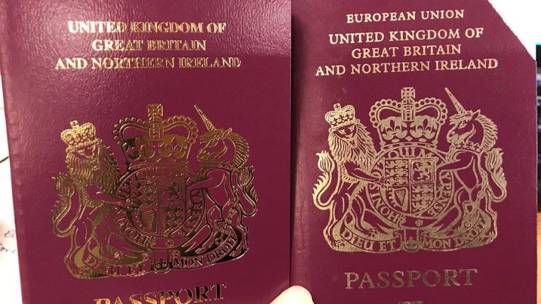 New British passports no longer say “European Union”