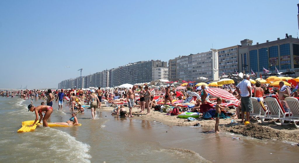 Crowds expected at coast, but warning over swimming