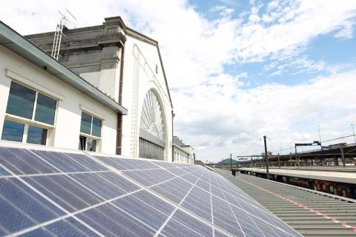 SNCB installs 1,700 solar panels in Ostend
