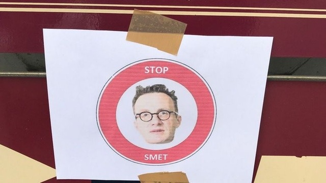 'Stop Smet': anti-car minister appears on posters in Brussels Centre