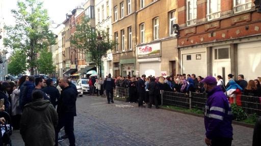 Two arrested following protest at Schaerbeek school