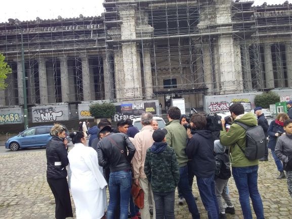 Belgian police seize Roma caravans