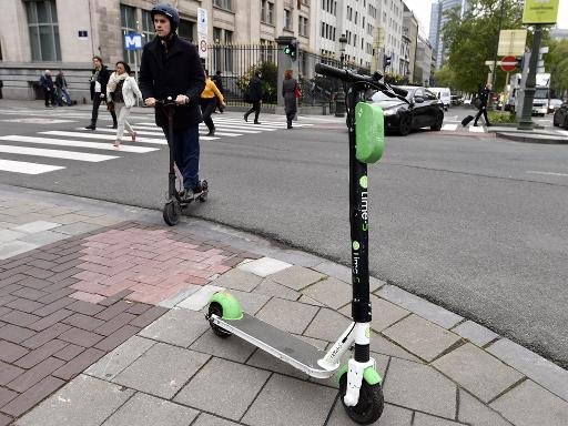 First electric scooters placed at the Belgian coast