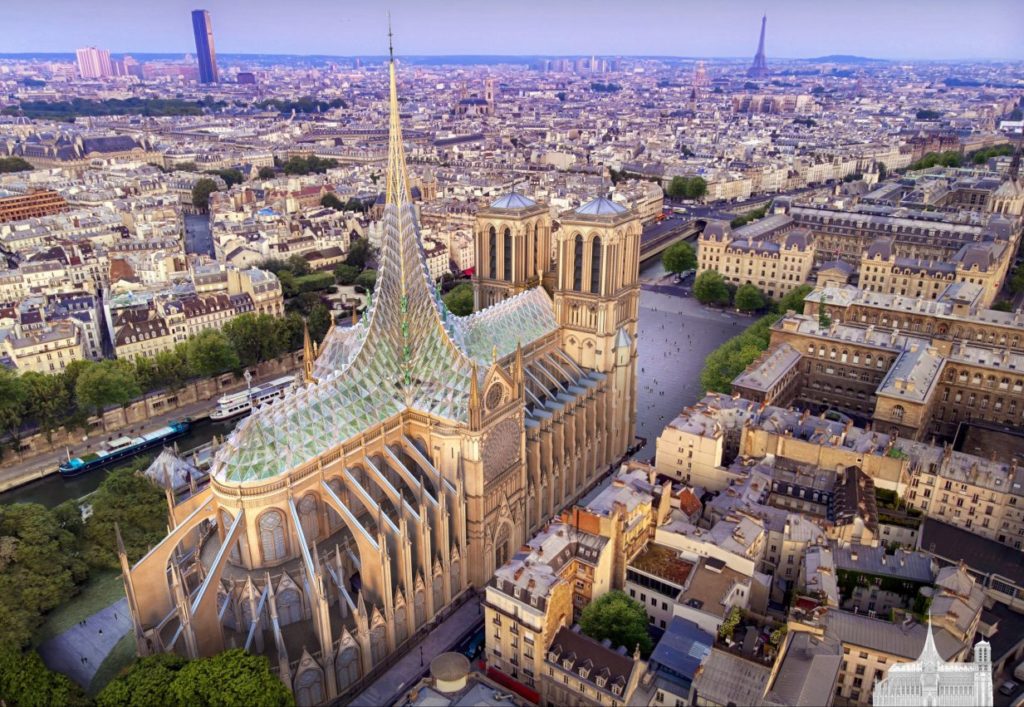 Belgian architect unveils pitch for ‘ecological’ Notre-Dame