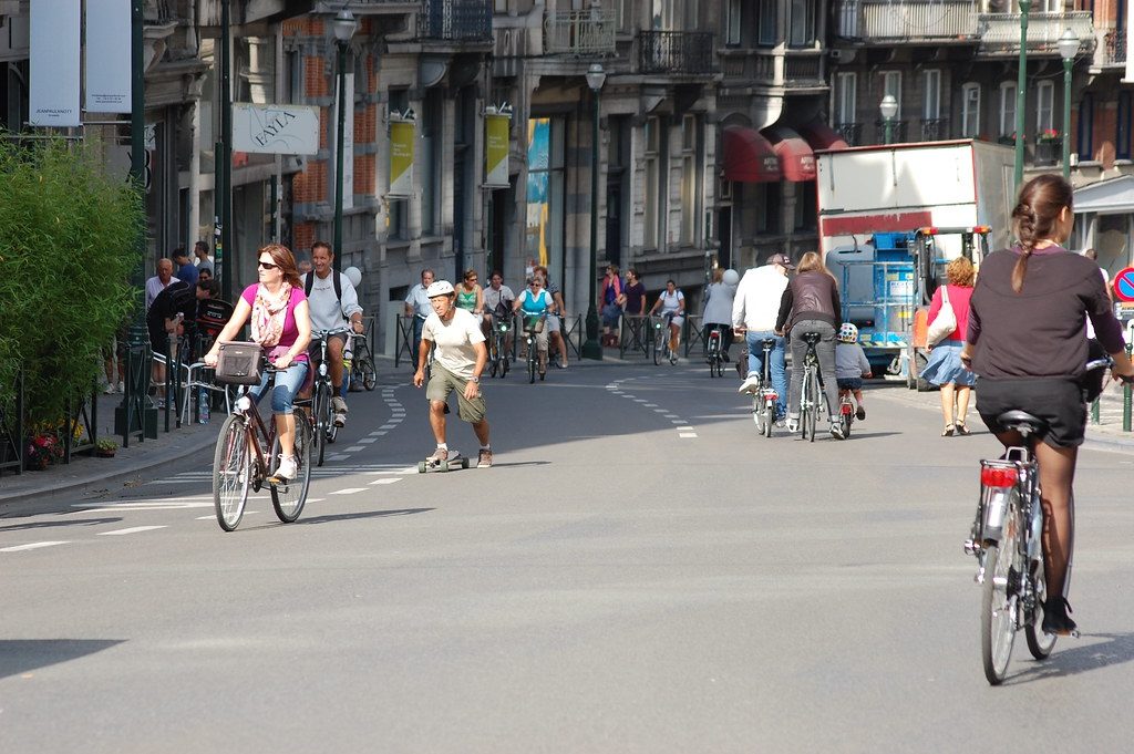 Brussels scores poorly as a cycling city