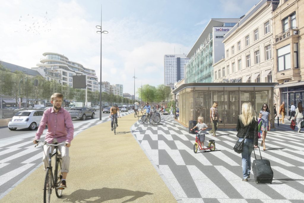 'Green promenade' to replace motorway in Brussels shopping zone