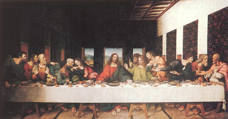 Da Vinci likely painted part of Belgium's 'The Last Supper' replica