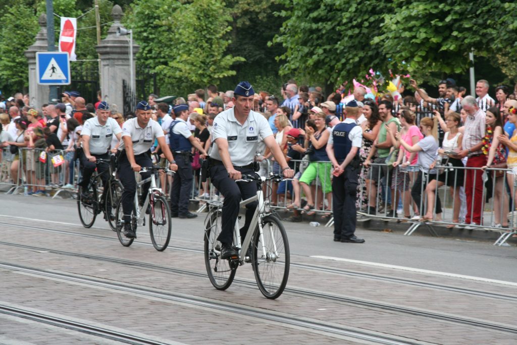 Brussels Police trial new cycling squad