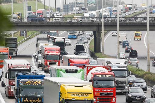 215 km of traffic jams as Belgians go on holiday