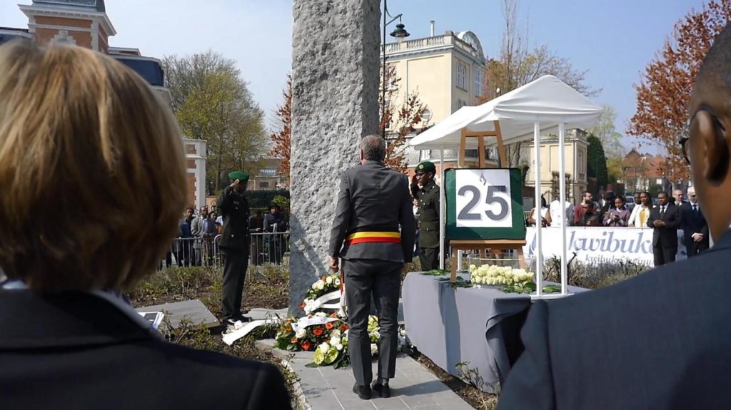 Belgian Rwandans commemorate the 25th anniversary of the genocide