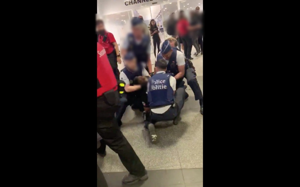 Eurostar passenger aggressively arrested in Brussels station, investigation launched