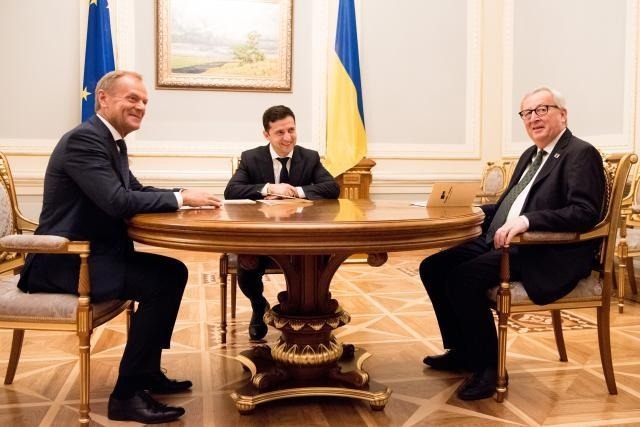 EU-Ukraine summit condemns Russia