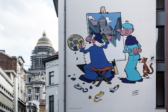 How a street art start-up is helping to brighten up Brussels’ bare surfaces