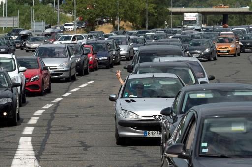 Long traffic jams expected on European roads this weekend