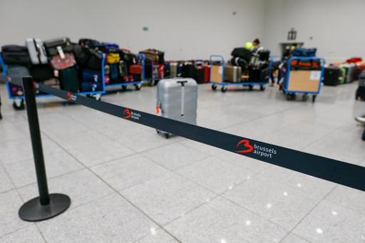 Three-quarters of the remaining 7,000 or so bags stuck at Brussels Airport shipped out on Sunday