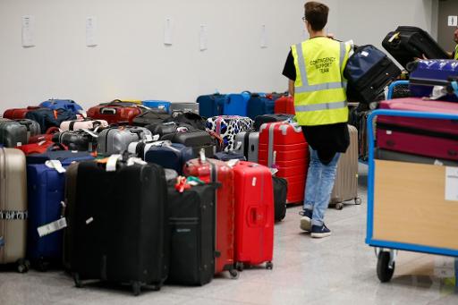 Luggage left behind at Brussels Airport due to staff shortage
