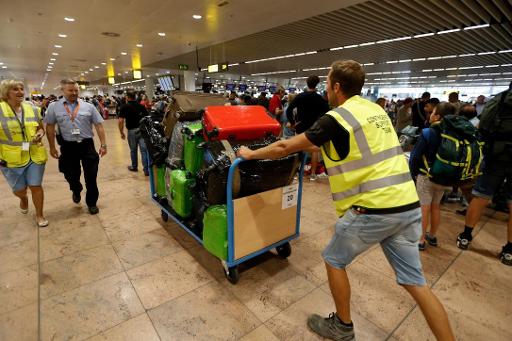 Despite baggage problems, over 2.7 million passengers passed through Brussels Airport in July