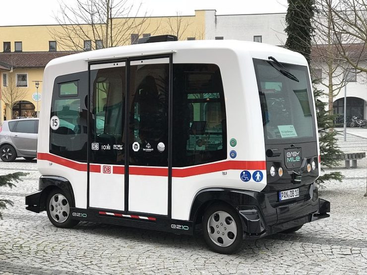 Autonomous shuttle bus to be tested at VUB and ULB Universities