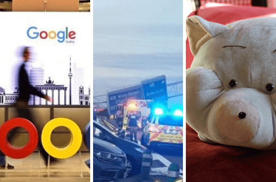 Belgium in Brief: Google gaffe, Taxis on trial and a pesky pig