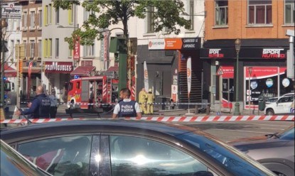 Schaerbeek fire: four people evacuated to hospital 