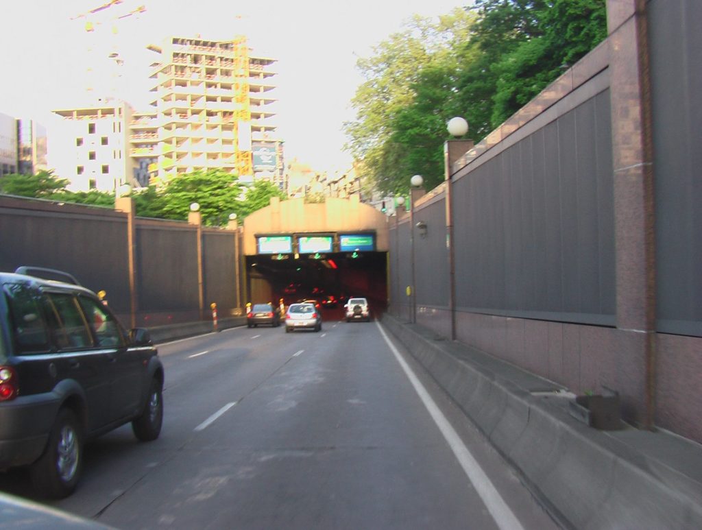 Belliard tunnel will close at 8:00 PM on Tuesday