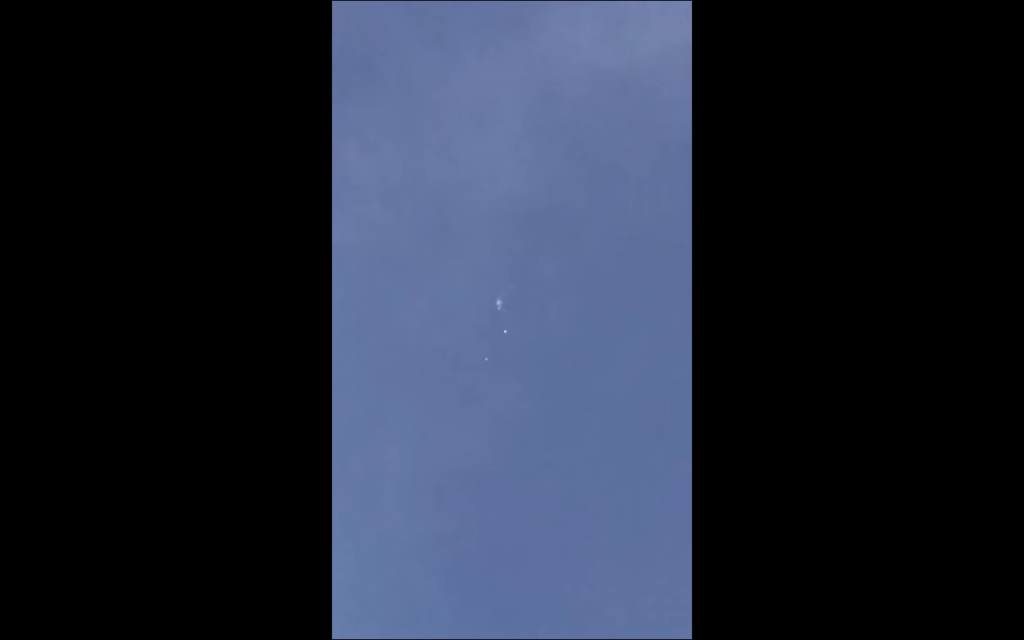 'UFO' spotted above Ghent was exploding weather balloon