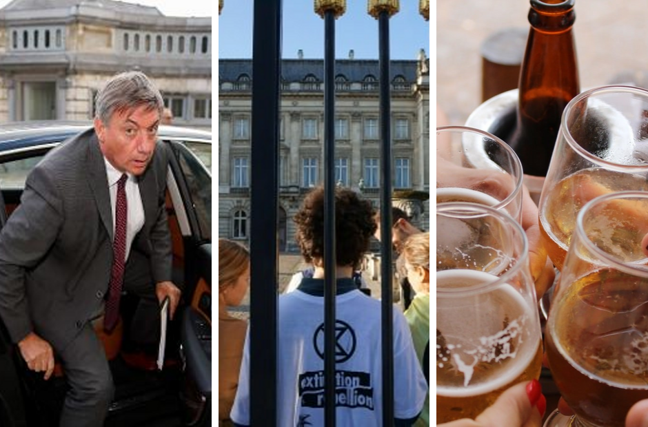 Belgium in Brief: Flanders has a new government, climate activists break into the Royal Gardens, and binge drinking on the decline