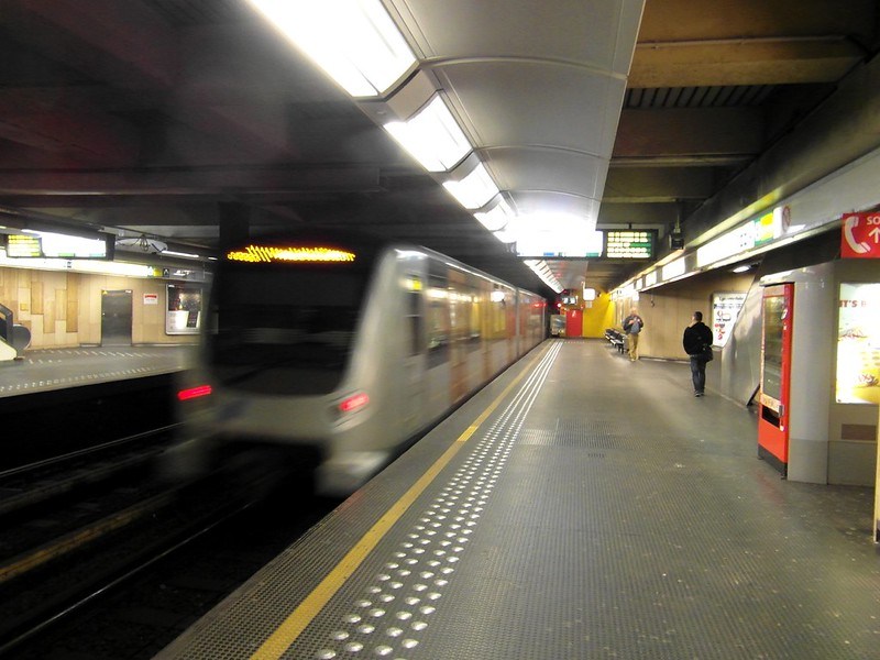 Brussels metro line 5 to be interrupted on Saturday and Sunday