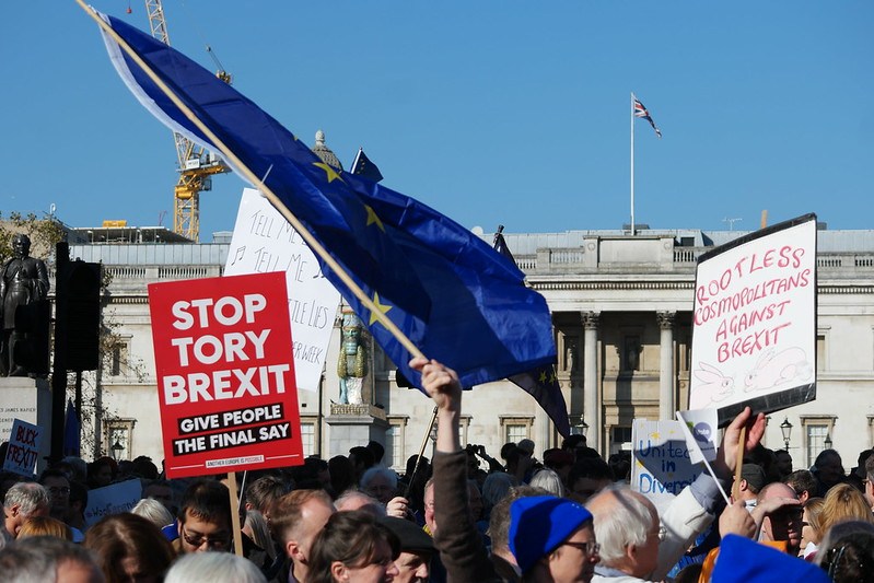 Massive march organised in London to protest new Brexit deal on Saturday