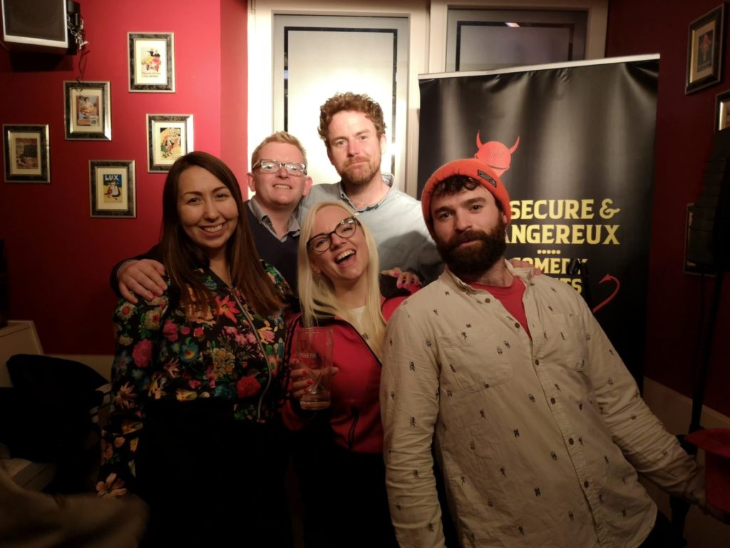 A look at Brussels' 'insecure & dangereux' comedy club