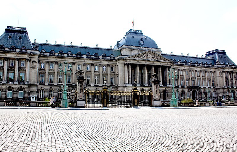 Incident with 'gilet jaune' at Brussels Royal Palace