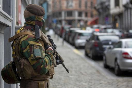 No reduction in military presence on Belgian streets