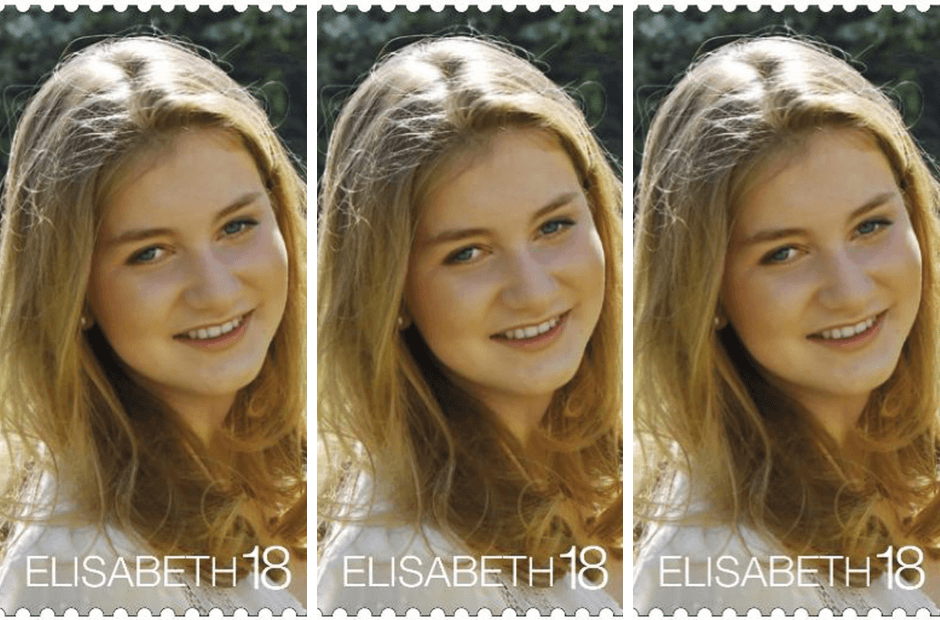 Princess Elisabeth gets own stamp for 18th birthday