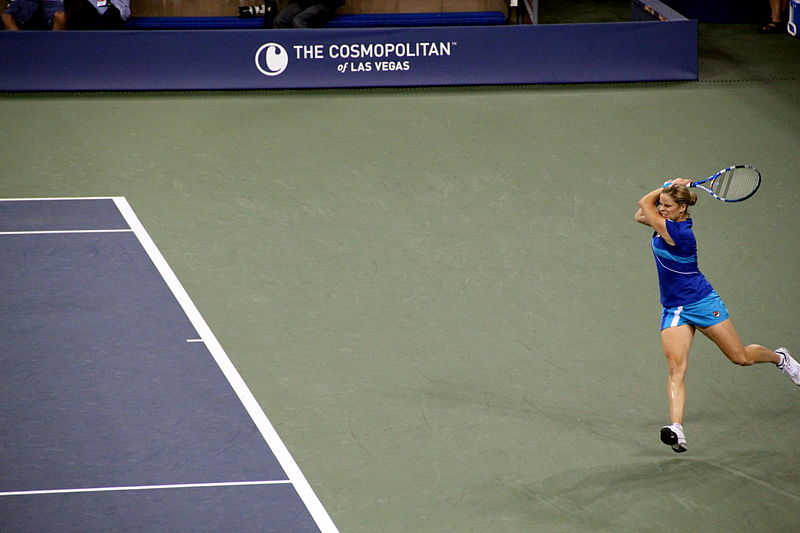 Tennis: Kim Clijsters returns to training