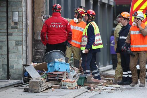 Two injured construction workers rescued after fatal building collapse in Mons