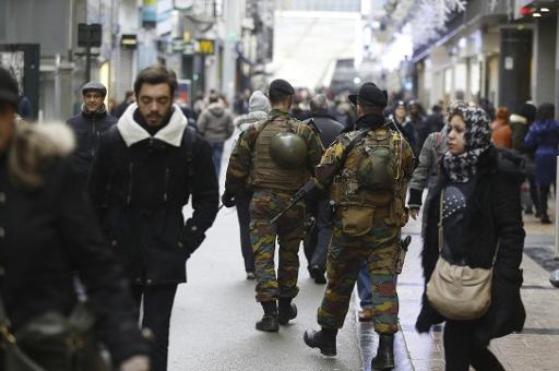 Fewer soldiers on Belgian streets to protect citizens from terrorism