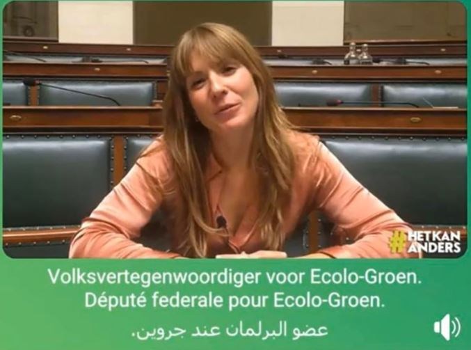 Green politician criticised for subtitling video about 'national dialogue' in Arabic
