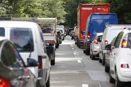Four major motorway on-ramps closed during rush hour in Liège