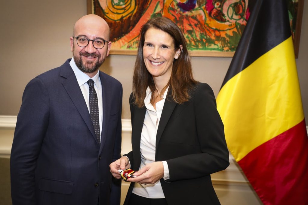 Sophie Wilmès becomes Belgium's first female prime minister