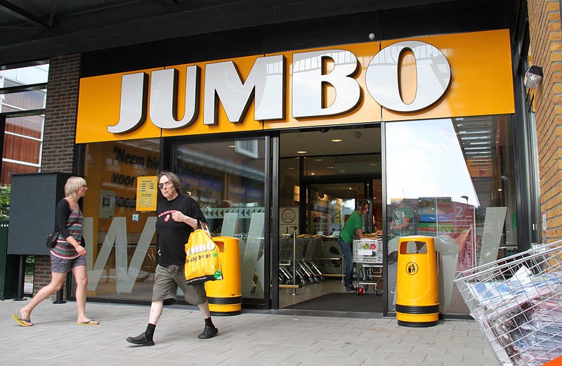 Supermarket: Jumbo Foodmarkt nearby Amsterdam in The Netherlands