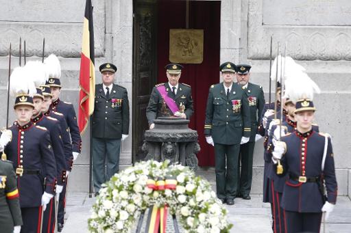 King Philip joins Armistice day commemoration in Brussels