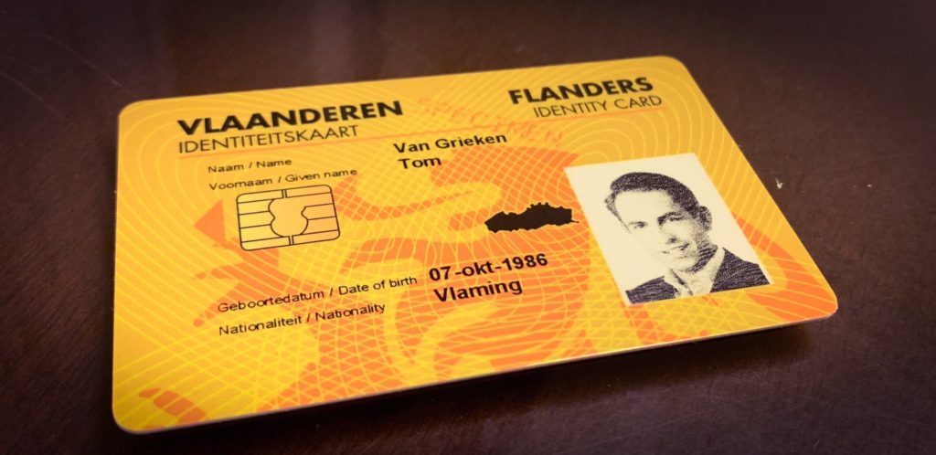 Flemish far-right party is selling fake 'Flemish ID cards' for charity