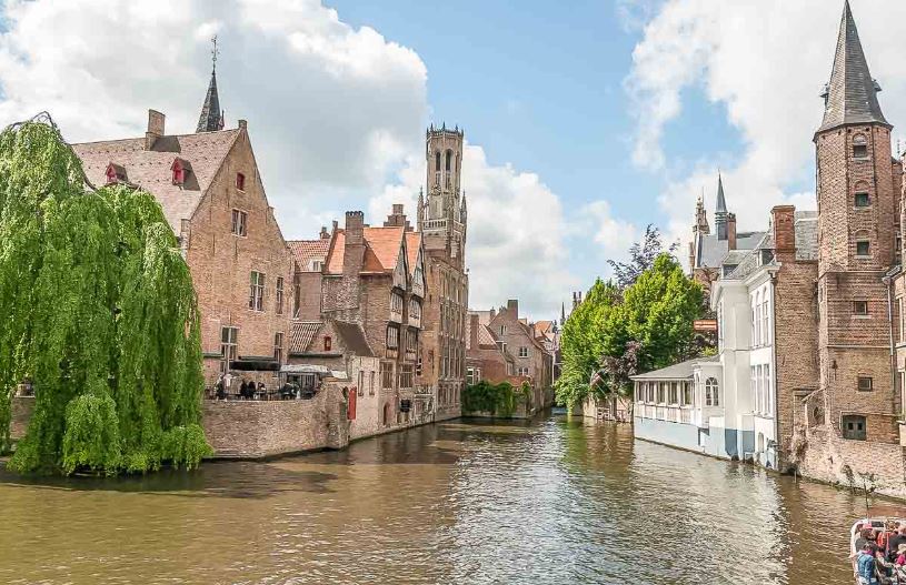 Two tourists fished out of water at one of Bruges’ most famous canals