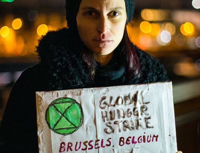 Brussels activist on day 5 of hunger strike for climate