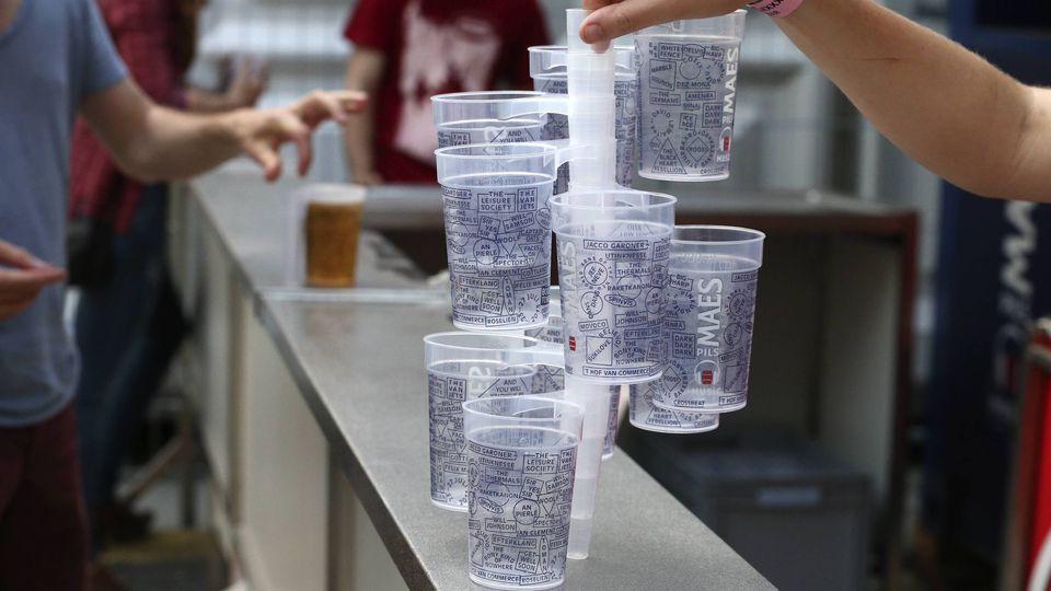 Flanders bans disposable cups at events