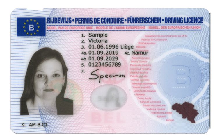 Belgian driving licences get a makeover