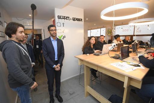 Google CEO donates €200,000 during visit to Brussels' MolenGeek